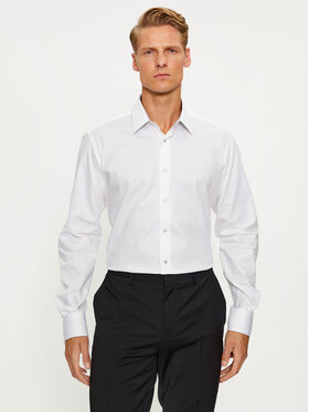 KARL LAGERFELD KARL LAGERFELD Marškiniai 605100 534610 Balta Modern Fit