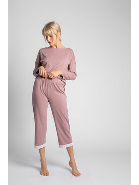 LaLupa LaLupa Piżama LA142 Fioletowy Comfort Fit