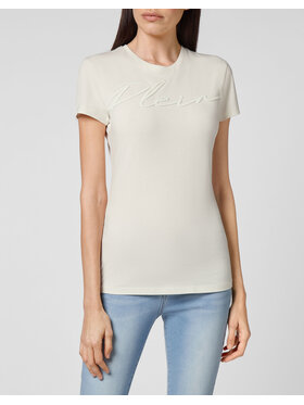 PHILIPP PLEIN PHILIPP PLEIN Tričko 7395 Béžová Regular Fit