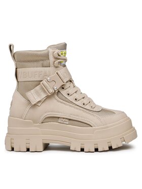 Buffalo Buffalo Schnürschuhe Aspha Com1 BN16220651 Beige