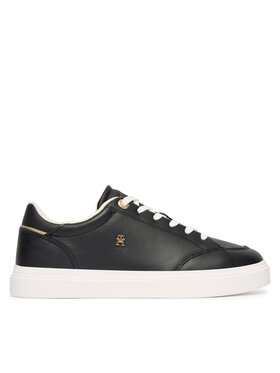 Tommy Hilfiger Tommy Hilfiger Αθλητικά Th Chic Cupsole FW0FW09106 Μαύρο