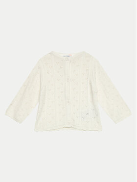Coccodrillo Coccodrillo Strickjacke WC4172202GEN Écru Regular Fit