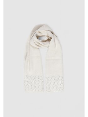 Pieces Pieces Sciarpa PCNASMINE SEQUINS LONG SCARF BC Beige