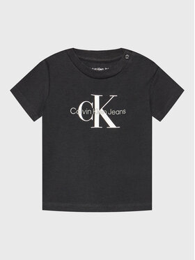 Calvin Klein Jeans Calvin Klein Jeans Тишърт Monogram IN0IN00001 Черен Regular Fit