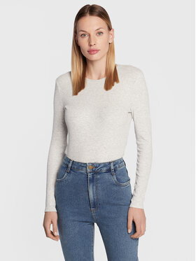 Cotton On Cotton On Blúzka 2052741 Sivá Slim Fit