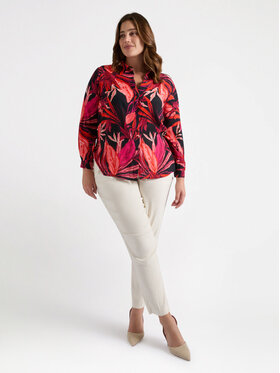 Fiorella Rubino Fiorella Rubino Koszula 5038T001380N0Z3 Czarny Regular Fit