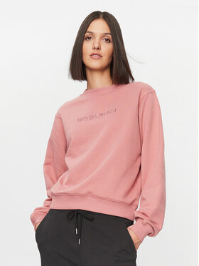 Woolrich Woolrich Džemperis Logo CFWWSW0115FRUT3164 Rožinė Relaxed Fit