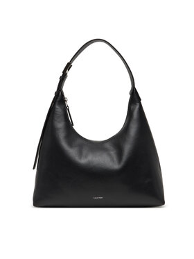 Calvin Klein Calvin Klein Borsetta Hardware Strap Hobo Shoulder Bag K60K613031 Nero