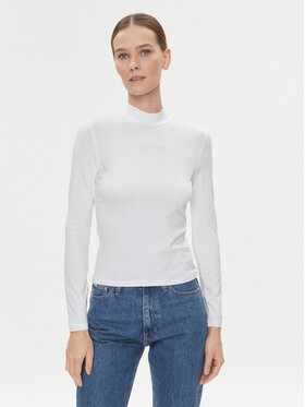 Calvin Klein Calvin Klein Rollkragenpullover K20K206067 Weiß Slim Fit