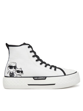 KARL LAGERFELD KARL LAGERFELD Plátěnky KL60654T Bílá