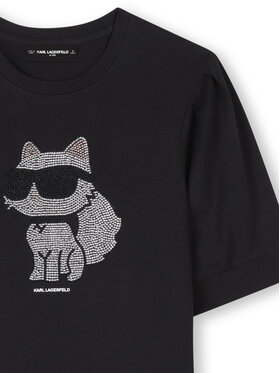 Φόρεμα καθημερινό Karl Lagerfeld Kids φωτογραφία