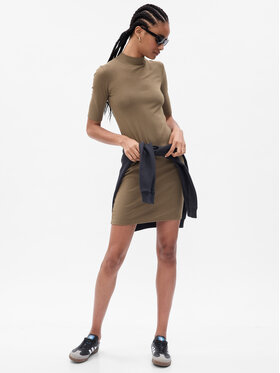 Gap Gap Rochie tricotată 792860-00 Maro Slim Fit