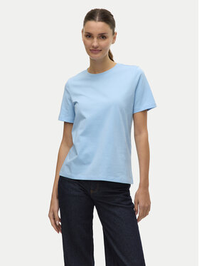 Vero Moda Vero Moda T-Shirt Paulina 10316991 Niebieski Regular Fit