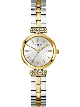 Guess Guess Hodinky GW0762L Stříbrná