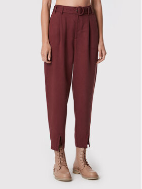 Ted Baker Ted Baker Текстилни панталони Ninette 261813 Кафяв Regular Fit