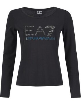 EA7 Emporio Armani EA7 Emporio Armani T-Shirt 6ZTT79 TJ12Z 1200 Černá Regular Fit