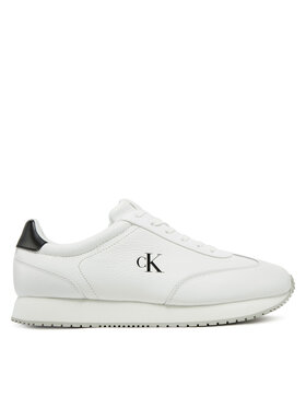 Calvin Klein Jeans Calvin Klein Jeans Sneakersy Runner Laceup Tc YM0YM01187 Biały