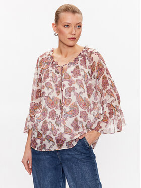 Marc Aurel Marc Aurel Bluzka 6091 1010 24621 Kolorowy Relaxed Fit