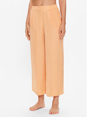 Etam Etam Spodnie piżamowe 6538054 Pomarańczowy Relaxed Fit