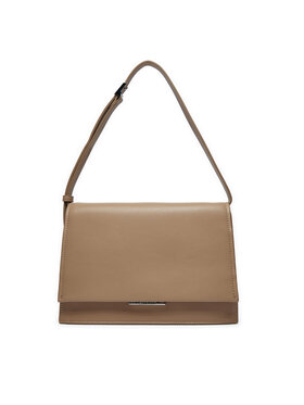 Calvin Klein Calvin Klein Torebka Ck Linear Shoulder Bag K60K612158 Beżowy