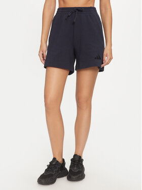 adidas adidas Szorty sportowe ALL SZN IW1029 Granatowy Loose Fit