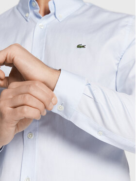 Lacoste Košulja CH1843 Plava Slim Fit