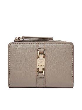 Tommy Hilfiger Tommy Hilfiger Veľká dámska peňaženka Th Central Cc And Coin Hnedá