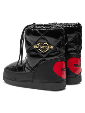 LOVE MOSCHINO Škornji Za Sneg JA24982G0LEB1000 Črna