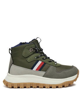 Tommy Hilfiger Tommy Hilfiger Gležnjače T3B9-33680-1696A S Zelena