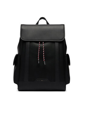 Tommy Hilfiger Tommy Hilfiger Mugursoma Th Texture Backpack AM0AM14678 Melns