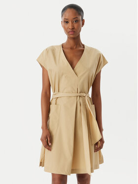 Weekend Max Mara Weekend Max Mara Kasdieninė suknelė Mitico 2515221132 Smėlio Regular Fit