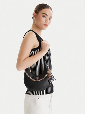 Guess Guess Дамска чанта Davina HWBG98 99180 Черен