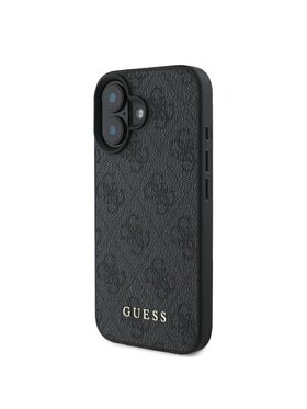 Guess Guess Etui na telefon iPhone 16 Plus Czarny