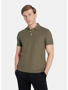 Pako Lorente Pako Lorente Polo P25WF-TX-004 Zielony Classic Fit