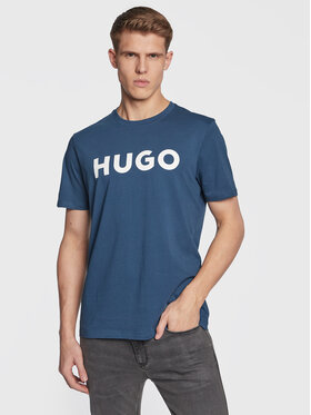 Hugo Hugo T-Shirt Dulivio 50467556 Granatowy Regular Fit