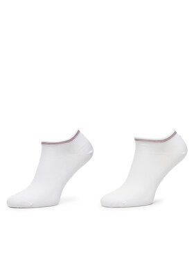 Tommy Hilfiger Tommy Hilfiger Krátke ponožky 701233234 Biela