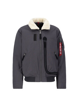 Alpha Industries Alpha Industries Kurtka bomber DA-3 Bomber Winter Jacket Szary Regular Fit