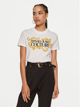 Versace Jeans Couture Versace Jeans Couture Футболка 77HAHE05 CJ00E Білий Regular Fit