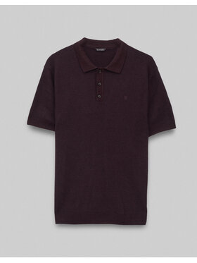 Borgio Borgio Polo dubino_f Fioletowy Classic Fit