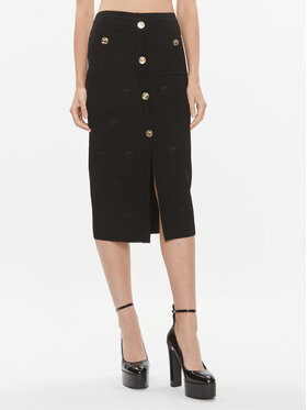Pinko Pinko Midi sijonas Donkey 101884 A16F Juoda Slim Fit