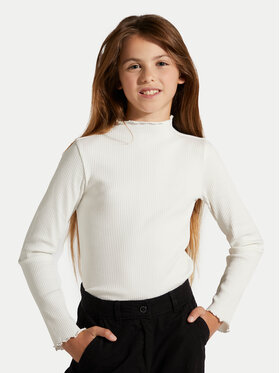 Coccodrillo Coccodrillo Krekls ar augstu apkakli ZC4143901SGJ Écru Regular Fit