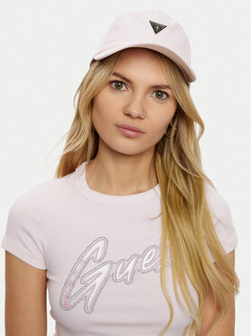 Guess Guess Șapcă W4BZ36 WGJP2 Roz