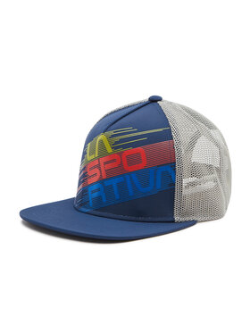 La Sportiva La Sportiva Шапка с козирка Trucker Hat Stripe Y41618907 Тъмносин