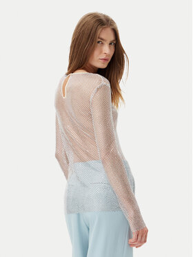 Marella Marella Bluză Rino 2513941011 Alb Slim Fit