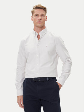 Tommy Hilfiger Tommy Hilfiger Koszula Heritage Oxford MW0MW36238 Beżowy Regular Fit