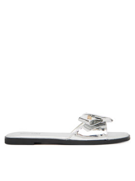 LOVE MOSCHINO LOVE MOSCHINO Шльопанці JA28142G0OJE090B Срібний