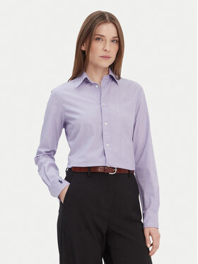 Polo Ralph Lauren Polo Ralph Lauren Koszula 211941509003 Fioletowy Slim Fit