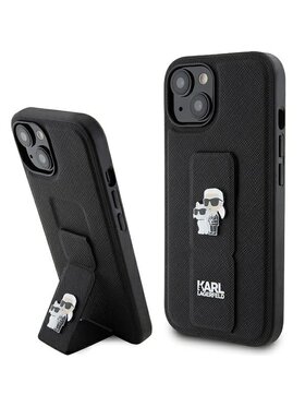 KARL LAGERFELD KARL LAGERFELD Etui na telefon iPhone 15 Plus Czarny