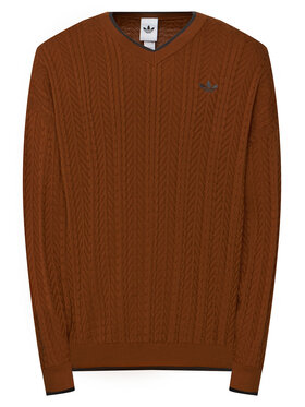 adidas adidas Pulover KR6506 Oranžna Loose Fit
