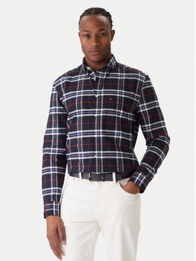 Tommy Hilfiger Tommy Hilfiger Koszula MW0MW40894 Granatowy Regular Fit